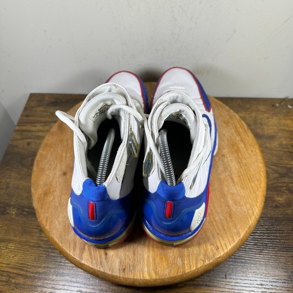Nike Air Huarache 2K4 Basketball Shoes White Blue Red Mens Size 10 308475-100 main image 6